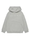 Marni Logo-print Hoodie In Grau