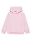 Marni Logo-print Hoodie In Rosa