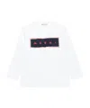 MARNI LOGO-PRINT LONG-SLEEVE SHIRT