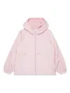 Marni Outline Branded Windbreaker Jacket In 粉色