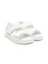 Marni Logo-print Sandals In White