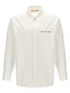 Marni White Printed Shirt In White