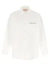 Marni White Printed Shirt In White