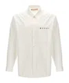 Marni White Printed Shirt In White