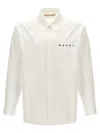 Marni White Printed Shirt In White