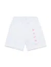 Marni Logo-print Shorts In White