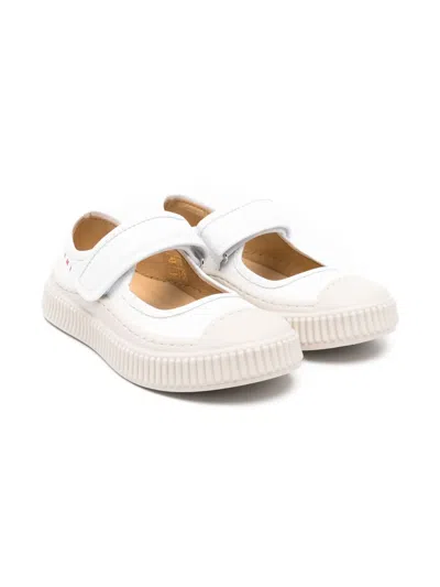 MARNI LOGO-PRINT SNEAKERS