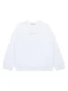 Marni Logo-print Sweatshirt In 白色