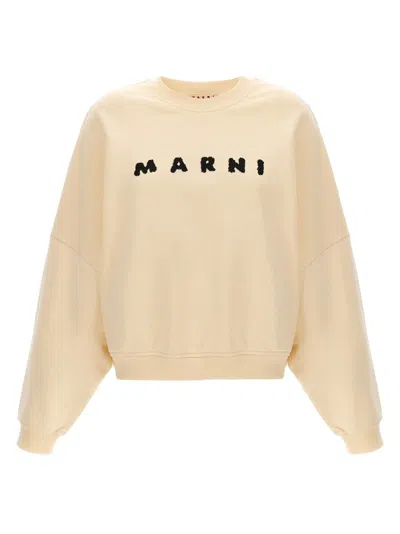 MARNI LOGO PRINT SWEATSHIRT