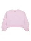 Marni Logo-print Sweatshirt In Pink