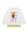 Marni Logo-print Sweatshirt In White