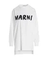Marni Logo-print Sweatshirt In White