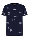 Marni Crew Neck Graphic Print Short Sleeves