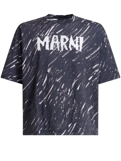 MARNI LOGO PRINT T-SHIRT