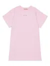 Marni Abito In Felpa Con Cuciture A Contrasto In 0m347 Pink