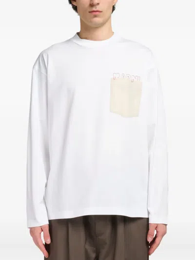 MARNI LOGO-PRINT T-SHIRT