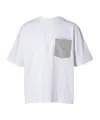 Marni Short Sleeve T-shirt Chest Pocket In White