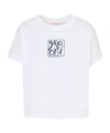 Marni Logo-print T-shirt In White