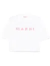 Marni Logo-print T-shirt In White
