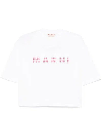 MARNI LOGO-PRINT T-SHIRT