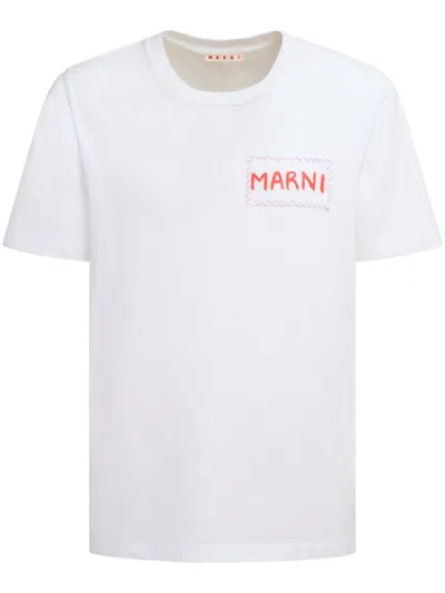MARNI LOGO-PRINT T-SHIRT