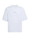 Marni White Cotton T-shirt With Logo Print In White