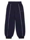 Marni Logo-print Track Pants In Blue