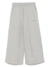 Marni Logo-print Track Pants In Grey