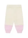 Marni Logo-print Track Pants In Neutrals