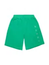 Marni Logo-print Track Shorts In Green