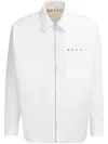 Marni White Printed Shirt In White
