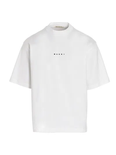MARNI MARNI LOGO PRINTED T-SHIRT