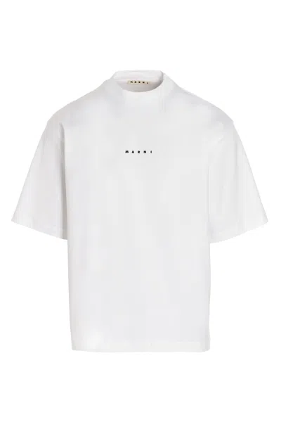 MARNI MARNI LOGO PRINTED T-SHIRT