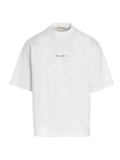 MARNI MARNI LOGO PRINTED T-SHIRT