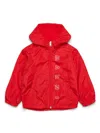 Marni Logo-prnt Hooded Jacket In Red