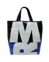 Marni Logo Shopper's Tote Bag In Multicolor Polyester In Multi