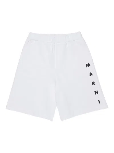 MARNI LOGO SHORTS
