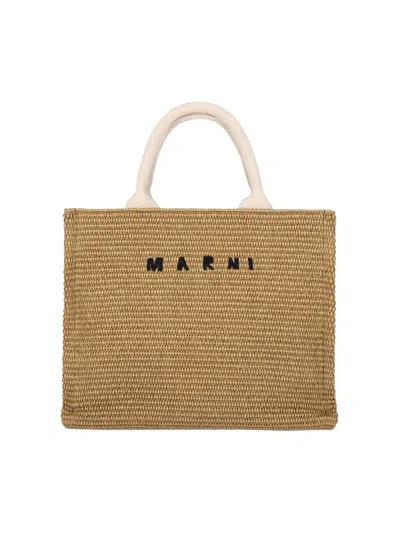 MARNI LOGO SMALL TOTE BAG