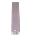Marni Wool Scarf With Alternating Stripes