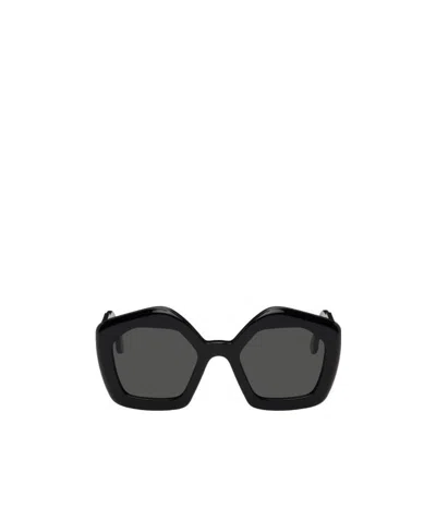 Marni Logo Sunglasses In Black