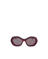 Marni Logo Sunglasses In Gray
