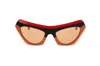 Marni Logo Sunglasses In Nude