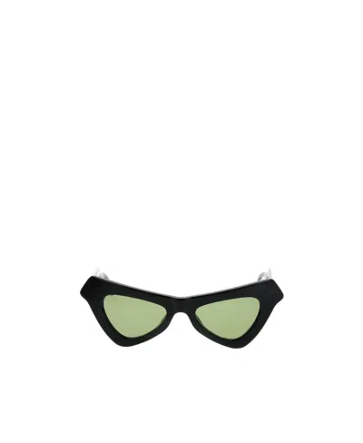Marni Logo Sunglasses In Nude
