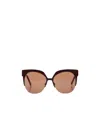 Marni Logo Sunglasses In Pink