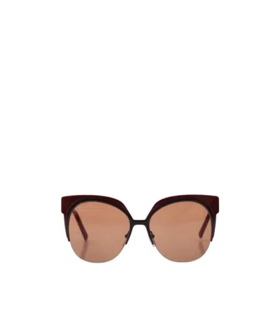 Marni Logo Sunglasses In Pink