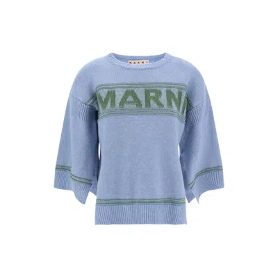 MARNI MARNI LOGO SWEATER