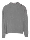 Marni Logo Sweater In Grey