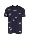 Marni Crew Neck Graphic Print Short Sleeves
