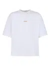 Marni White Organic Cotton  Label T-shirt