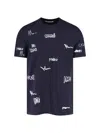 Marni Crew Neck Graphic Print Short Sleeves